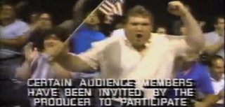 Illustration for article titled When The Morton Downey Jr. Show examined—and mimicked—pro wrestling’s shtick